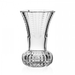 Karen Posy Vase 4\ Color 	Clear
Dimensions 	Height: 4\ / 100mm | Rim Diameter: 2¾\ / 68mm | Base Diameter: 2\ / 50mm
Material 	Handmade Crystal
Pattern 	Karen